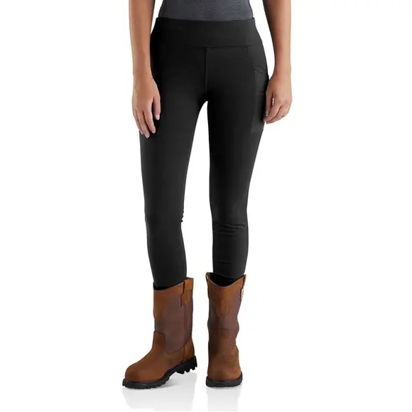 Carhartt Pants - Carhartt Black Force Fitted Lightweight Utility Leggings Size XS EUC